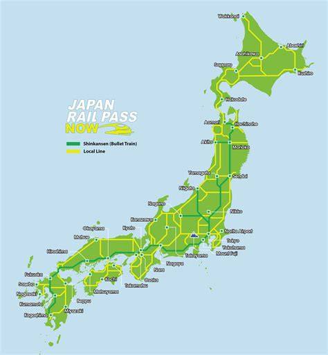 train map Japan