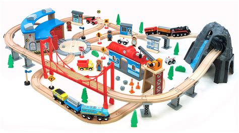Train Set In Track