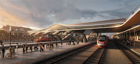 train station architecture sustainabile