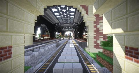 train station minecraft map