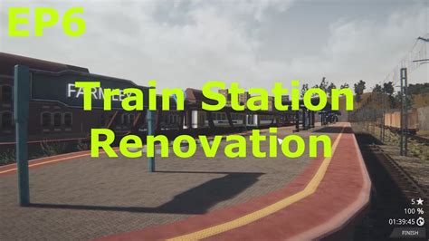 train station renovation farmley