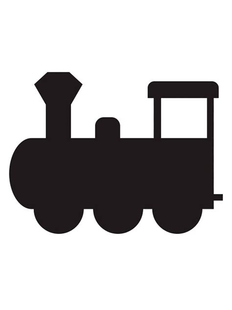Train Stencil Printable