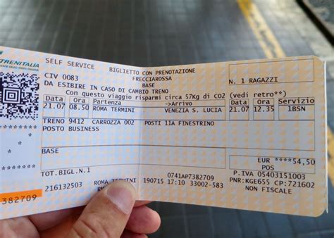 Train Tickets Italy