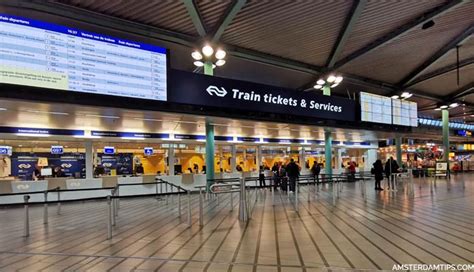 train tickets schiphol to amsterdam central