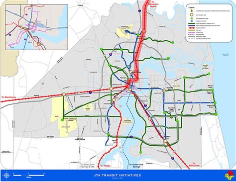Train Tracks Map Jacksonville Fl