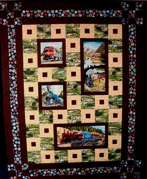 Train Tracks Quilt Pattern
