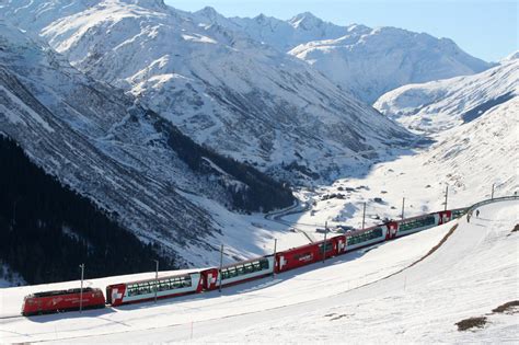 train trips through the alps