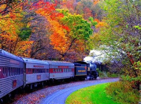 train trips to see fall foliage new england
