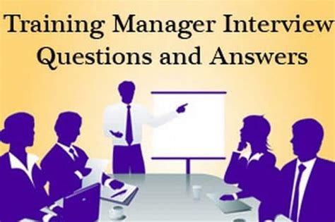 Training Manager Questions