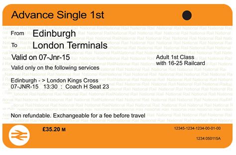 trainline advance single tickets