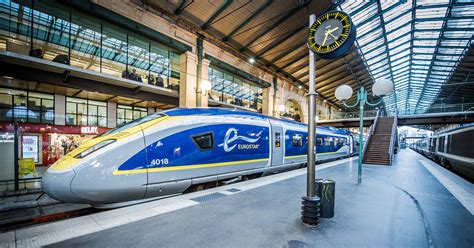 trains london to paris eurostar