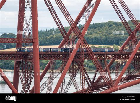 trains over forth rail bridge