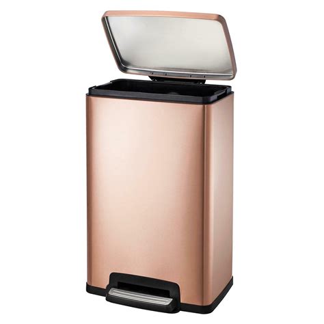 home.furnitureanddecorny.com:tramontina stainless steel step trash can select color