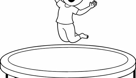 Trampoline Clipart Black And White 20 Free s