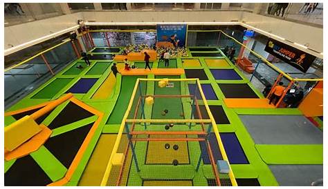 INDIA'S LARGEST TRAMPOLINE PARK IS NOW IN NOIDA YouTube