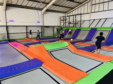 trampoline park activities