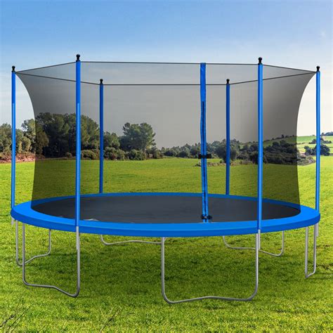 Trampoline with Safety Net