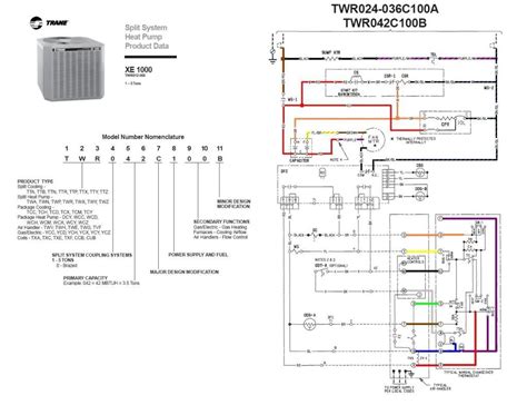 Trane Heat Pumps Wiring Diagram / Trane Weathertron Heat Pump