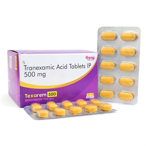 Unlocking Benefits: Tranexamic Acid Tablet for Effective Bleeding Control