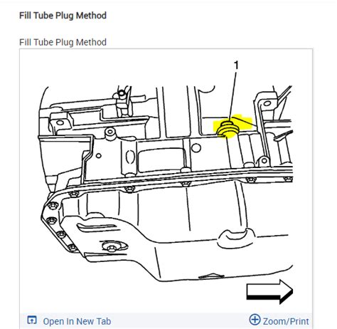 Trans Fill Plug Location