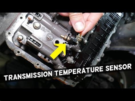 Trans Temp Sensor Location