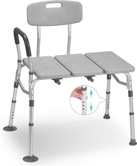 Adjustable Transfer Bench for Safe and Comfortable Bathroom Transfers: Find the Perfect Fit!
