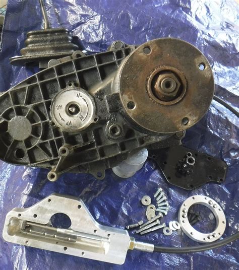 Transfer Case Electric To Manual Shift Conversion