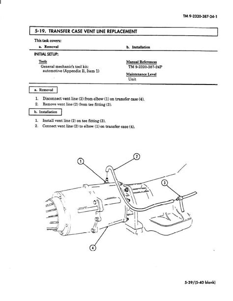 Transfer Case Vent Line