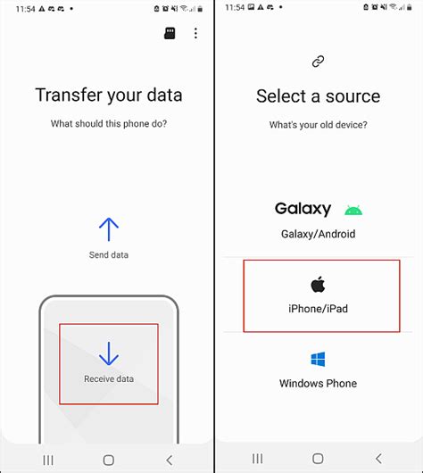 transfer data from iphone to android without icloud