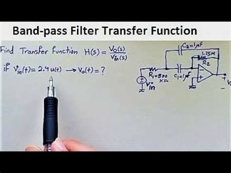 Transfer Function Bandpass Filter
