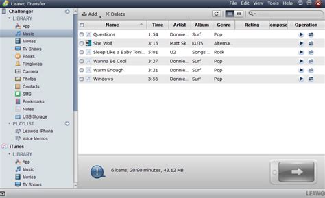 transfer music files to mp3 player