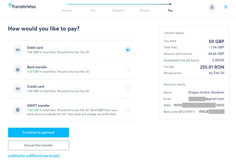 transferwise romania