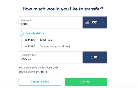 transferwise sending limit