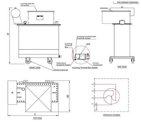 Transformer Earthing Drawing