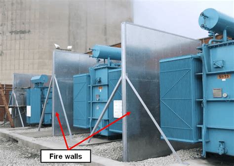 transformer fire protection standards
