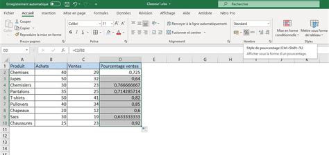 Comment calculer un pourcentage dans Excel avec des formules IONOS