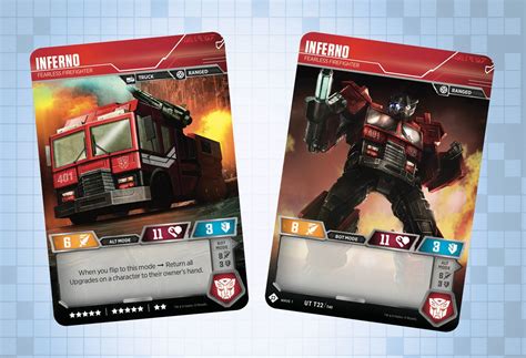 Transformers Character Cards