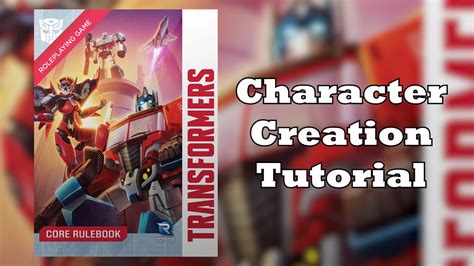 Transformers Character Creation