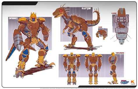 Transformers Dinobots Concept Art