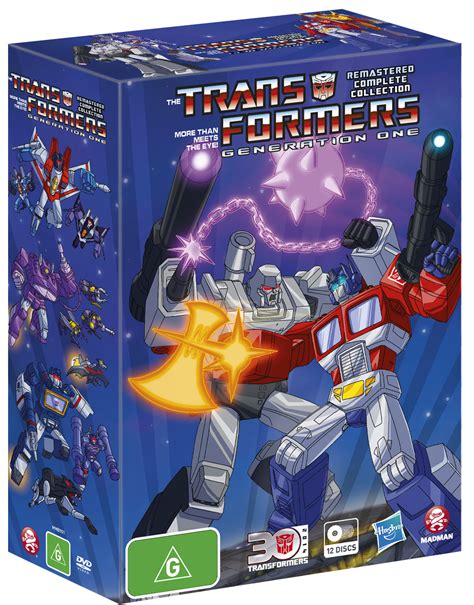 transformers g1 dvd set