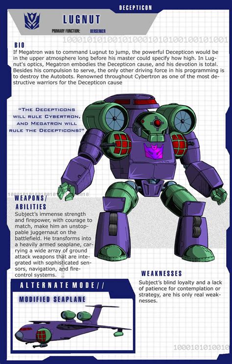 Transformers G1 Lugnut