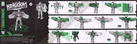 Transformers Kingdom Airazor Instructions
