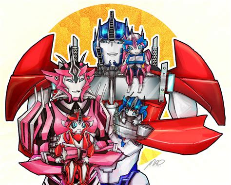 transformers optimus prime and elita one