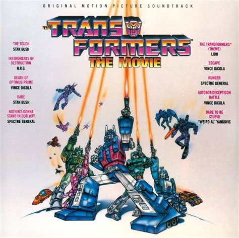 transformers the movie soundtrack cd
