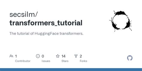 Transformers Tutorial Github