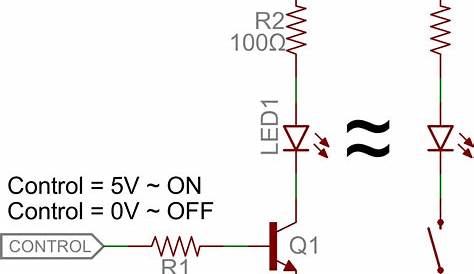 Transistor Led Switch Circuit Single LED Single Not Working