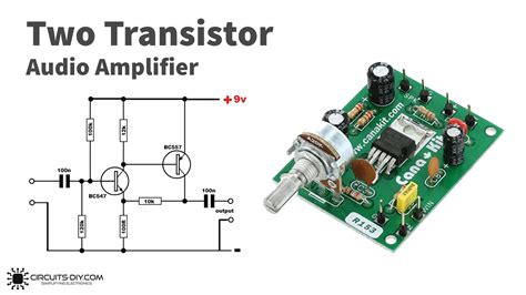 Transistor Amplifier Schematic
