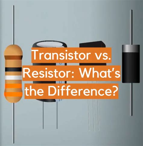 Transistor And A Resistor