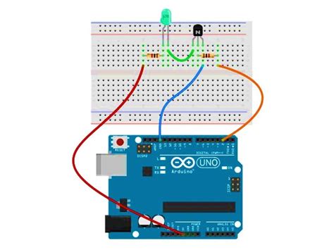 Transistor Arduino Schematic