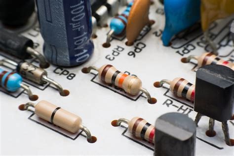 Transistor Capacitor Resistor